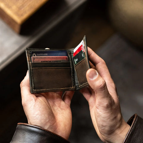 Bifold Wallet | Black Coffee