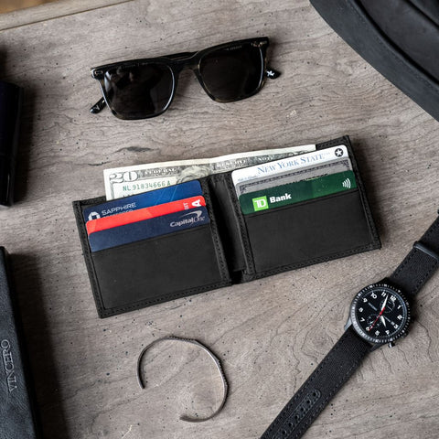 Bifold Wallet | Black Matte