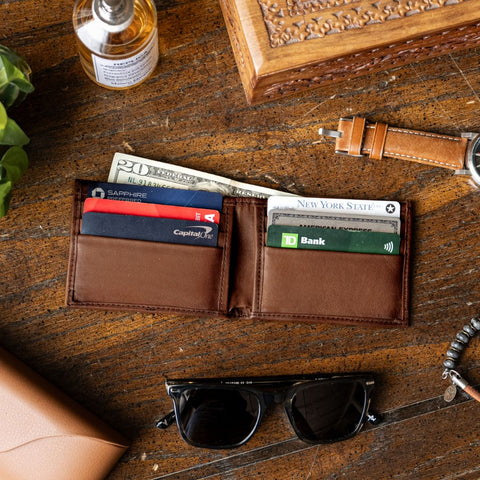 Bifold Wallet | Brandy