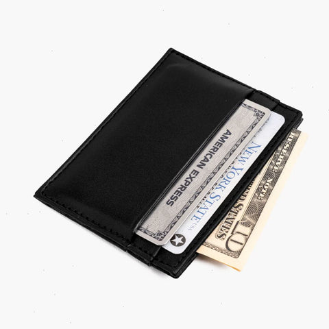 Leather Card Holder | Black