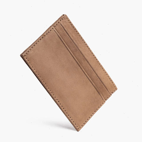 Leather Card Holder | Natural Vachetta