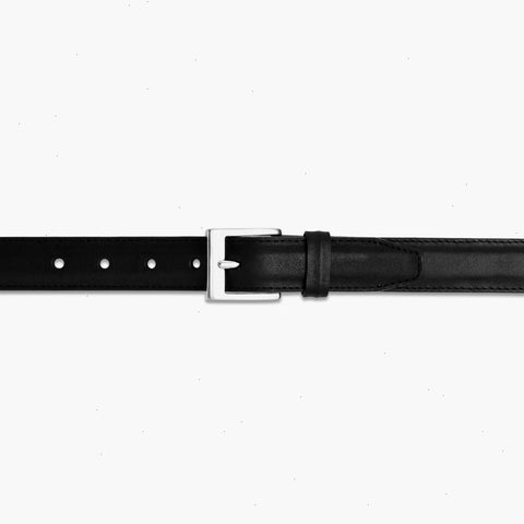 Men's Classic Leather Belt | Black