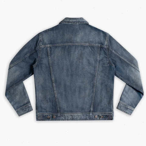 Denim Trucker Jacket | Faded Indigo