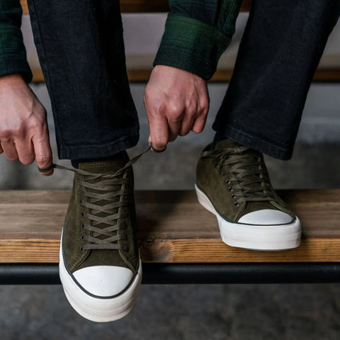Retro Low Top | Olive