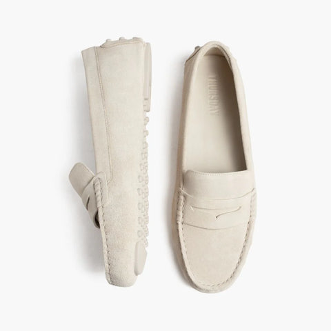 Driving Loafer | Marble Suede
