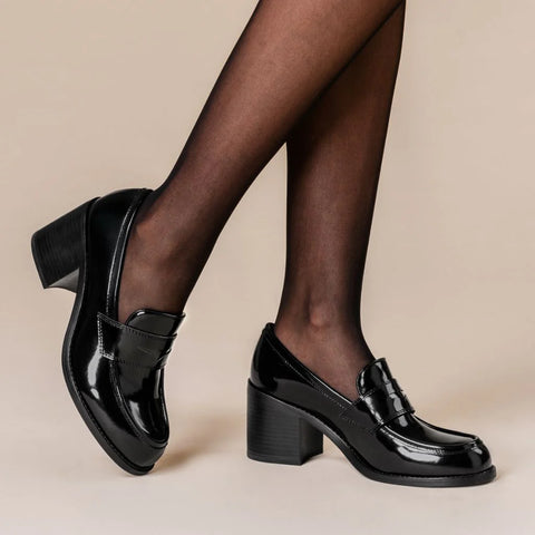 High Heel Penny | Black