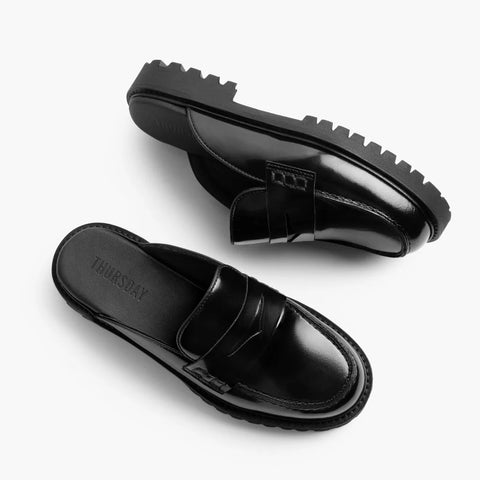 Penny Mule | Black