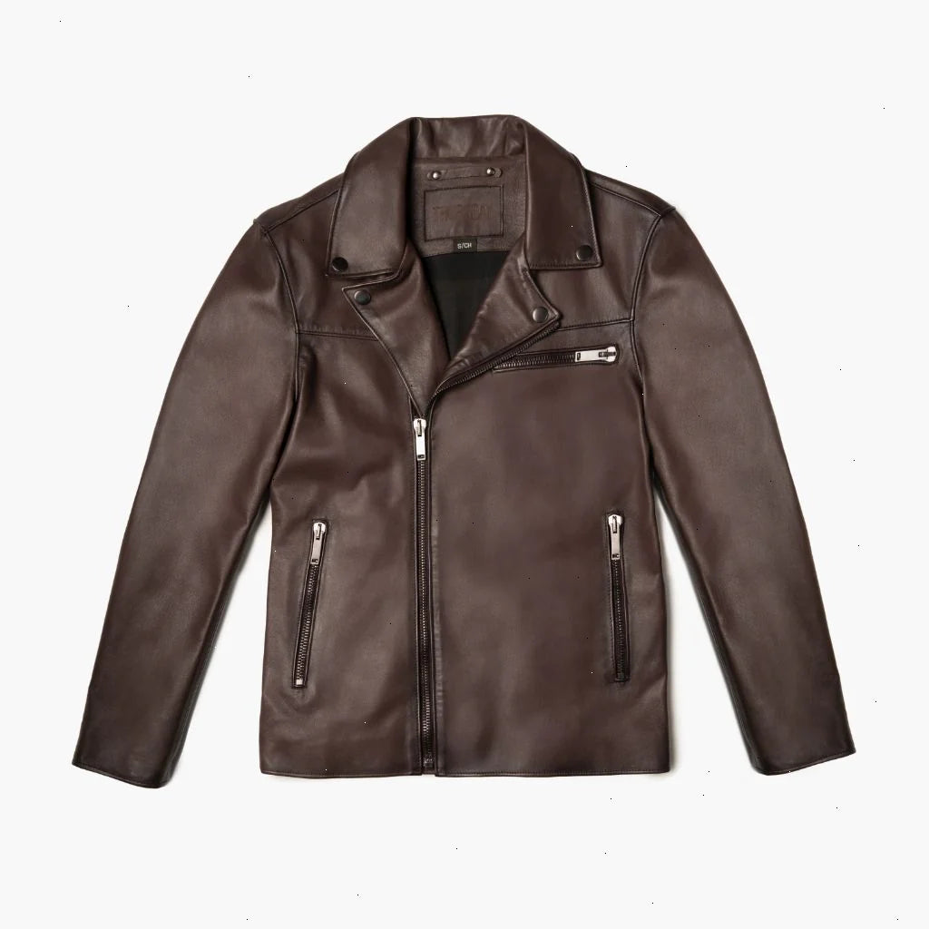[W] Motorcycle Jacket | Old English