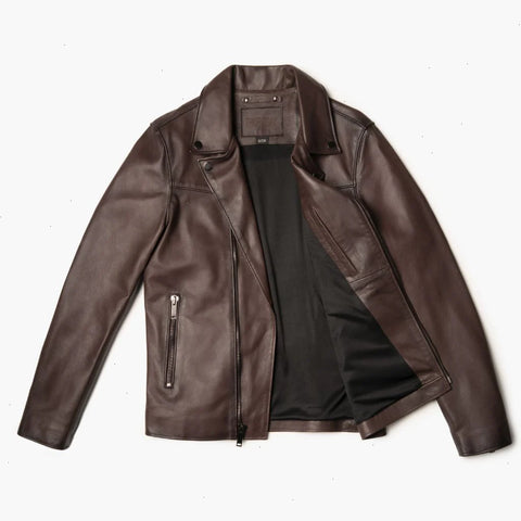 [W] Motorcycle Jacket | Old English